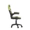 Flash Furniture Green LeatherSoft Gaming Chair - Skate Wheels CH-00095-GN-RLB-GG - alternate 6